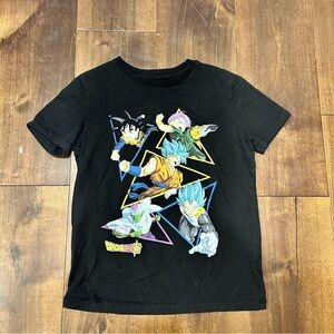 Dragon Ball Z Black Short Sleeve Graphic Tee